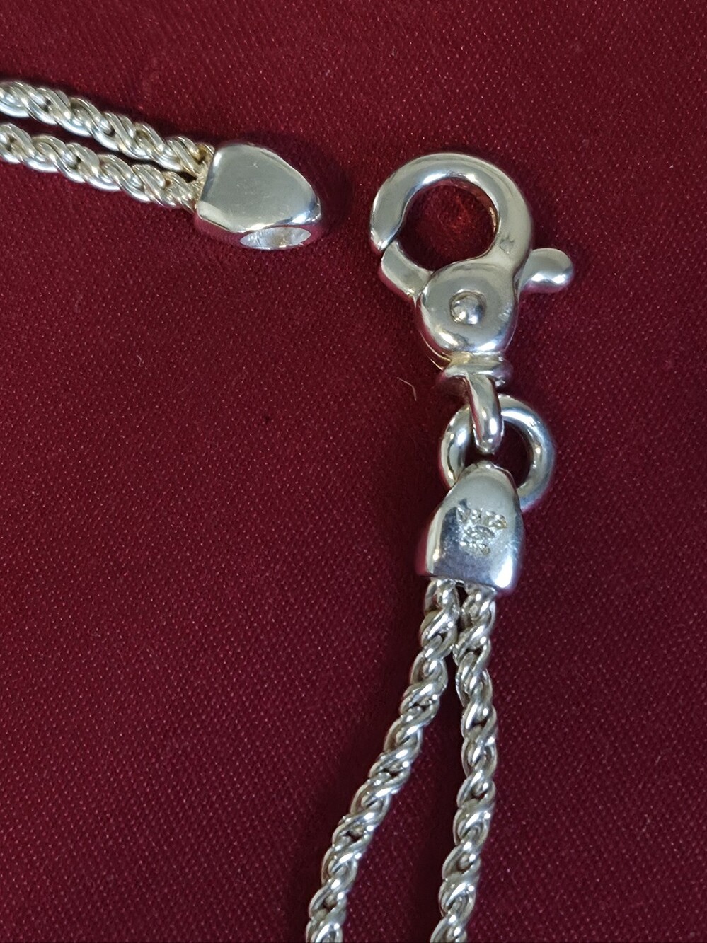Authentic Tiffany & Co Sliding Hearts Necklace - Picture 10 of 16